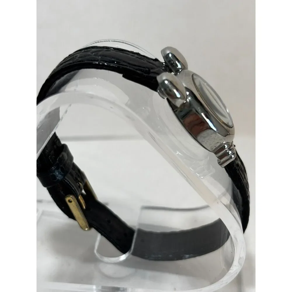 Geneva quartz Mickey Mouse silver ears women's watch, working